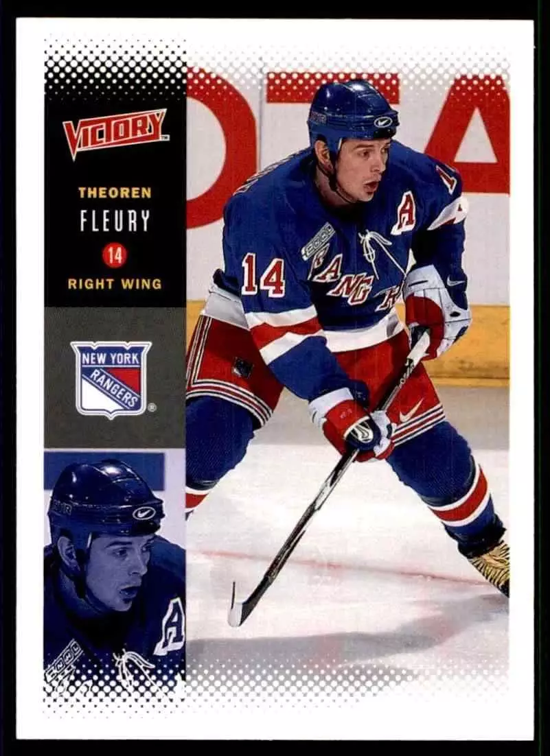 2000-01 Upper Deck Victory #152 Theo Fleury