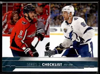 2017-18 Upper Deck #450 Alexander Ovechkin/Steven Stamkos CL