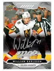 2019-20 Upper Deck MVP Silver Script #130 William Karlsson