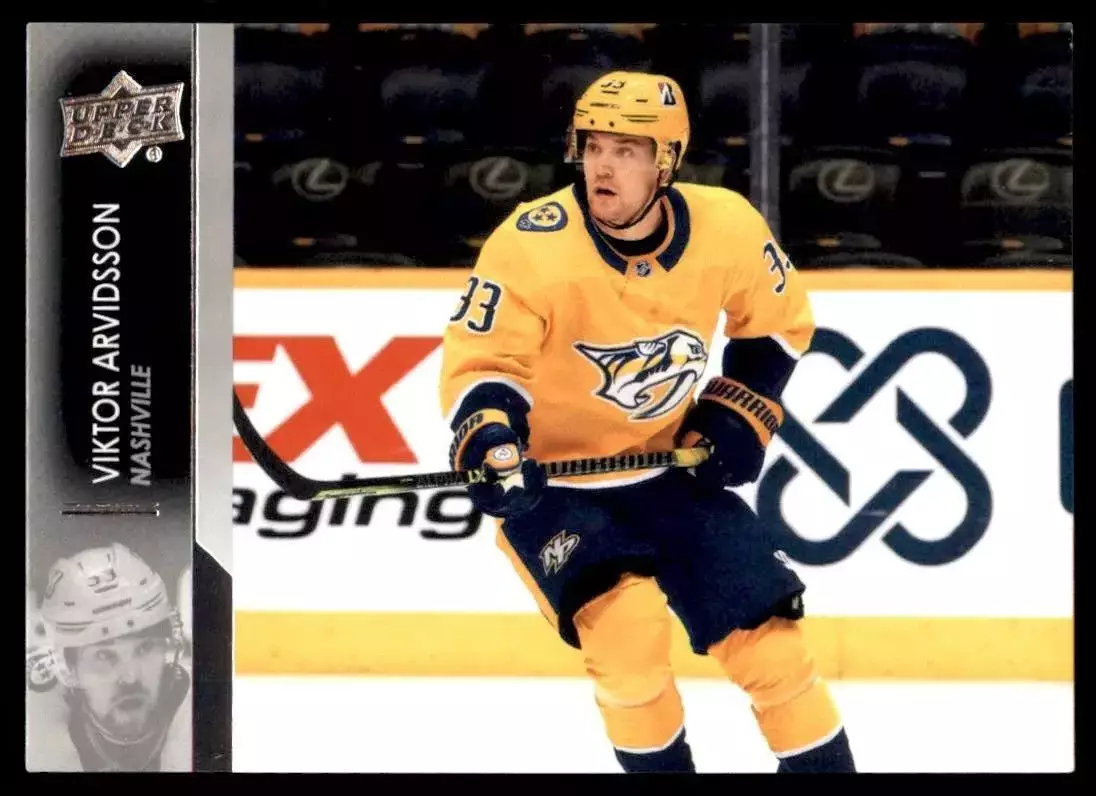 2021-22 Upper Deck #101 Viktor Arvidsson