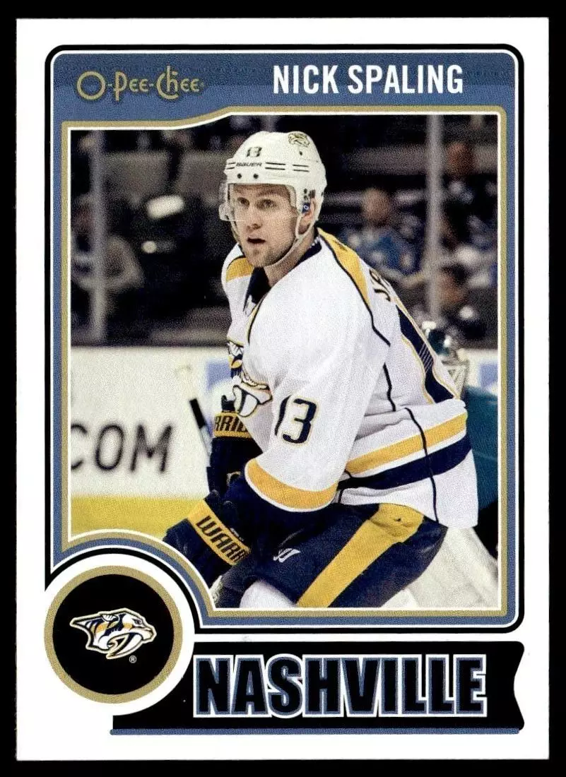 2014-15 O-Pee-Chee #184 Nick Spaling