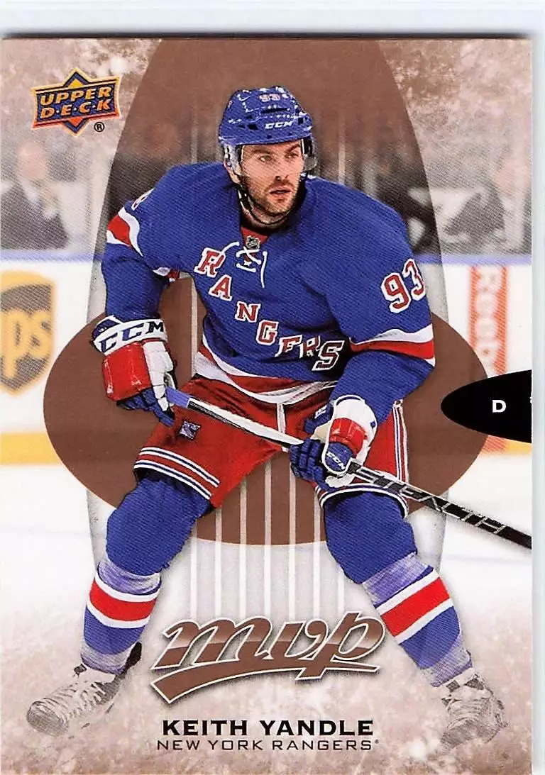 2016-17 Upper Deck MVP #135 Keith Yandle