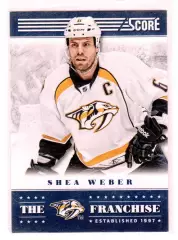 2013-14 Score Franchise #16 Shea Weber
