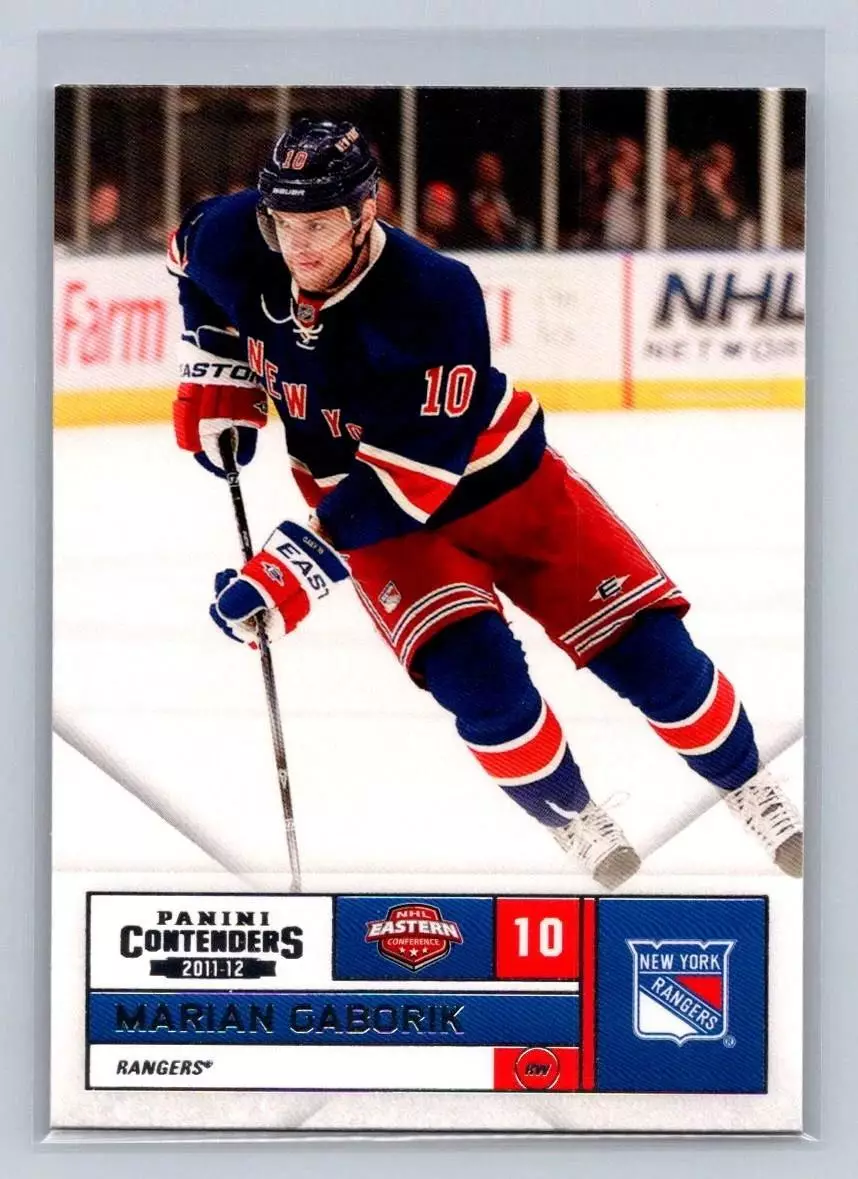 2011-12 Panini Contenders #78 Marian Gaborik