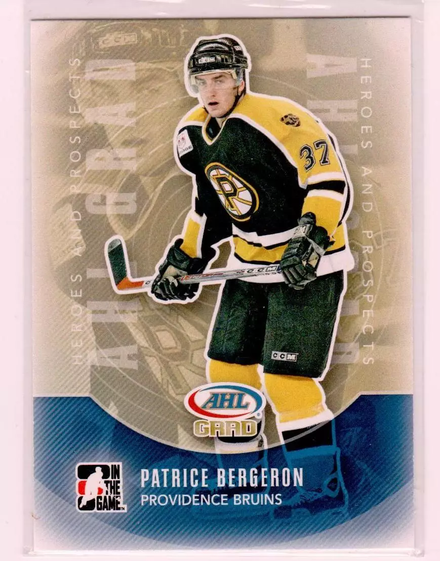 2011-12 ITG Heroes and Prospects #152 Patrice Bergeron AG