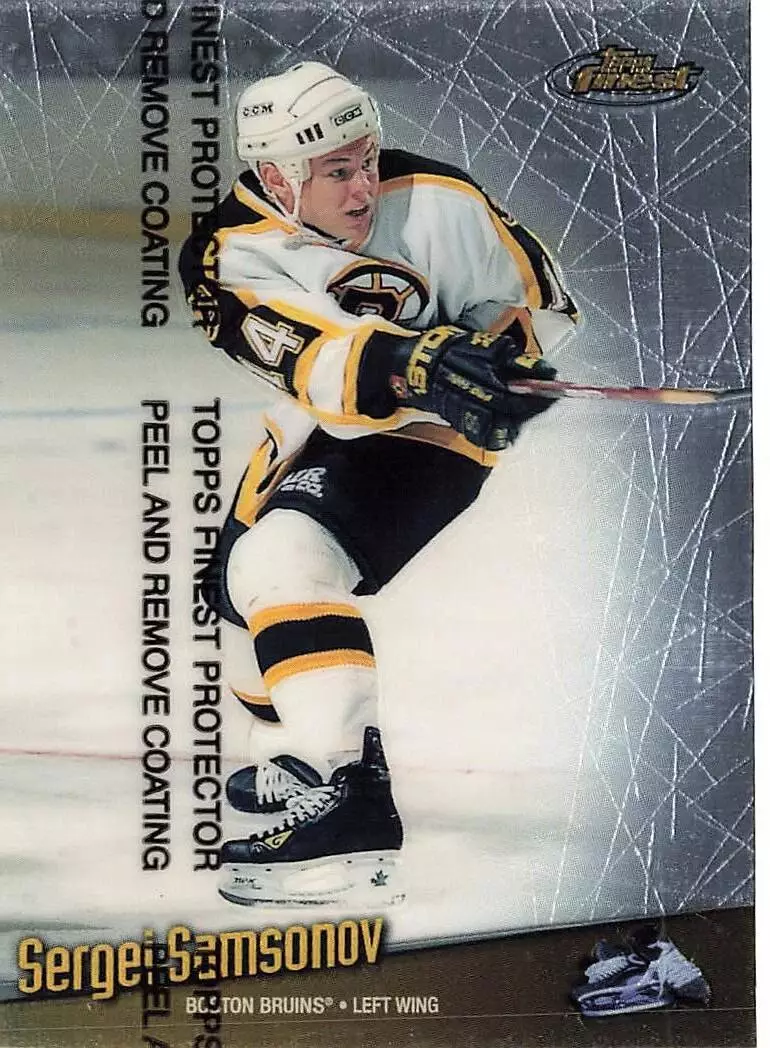 1998-99 Finest #48 Sergei Samsonov