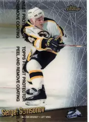 1998-99 Finest #48 Sergei Samsonov