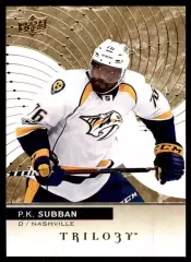 2017-18 Upper Deck Trilogy #33 P.K. Subban