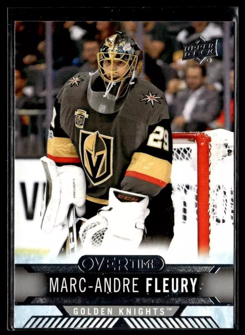 2017-18 Upper Deck Overtime #127 Marc-Andre Fleury