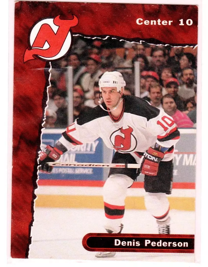 1996-97 Devils Team Issue #10 Denis Pederson