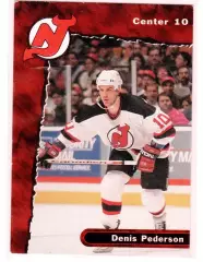 1996-97 Devils Team Issue #10 Denis Pederson