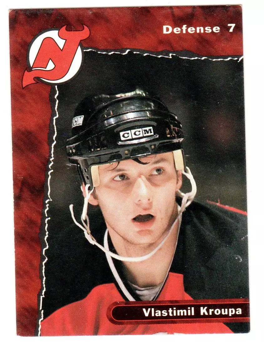1996-97 Devils Team Issue #7 Vlastimil Kroupa