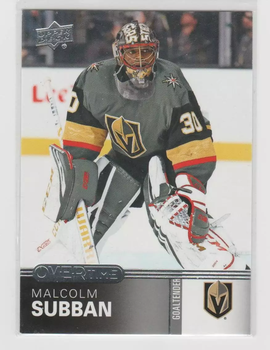 2019-20 Upper Deck Overtime #64 Malcolm Subban