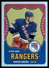 010-11 O-Pee-Chee Retro Rainbow #240 Marian Gaborik