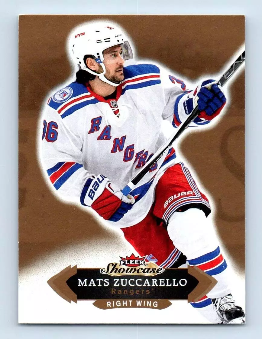 2016-17 Fleer Showcase #95 Mats Zuccarello