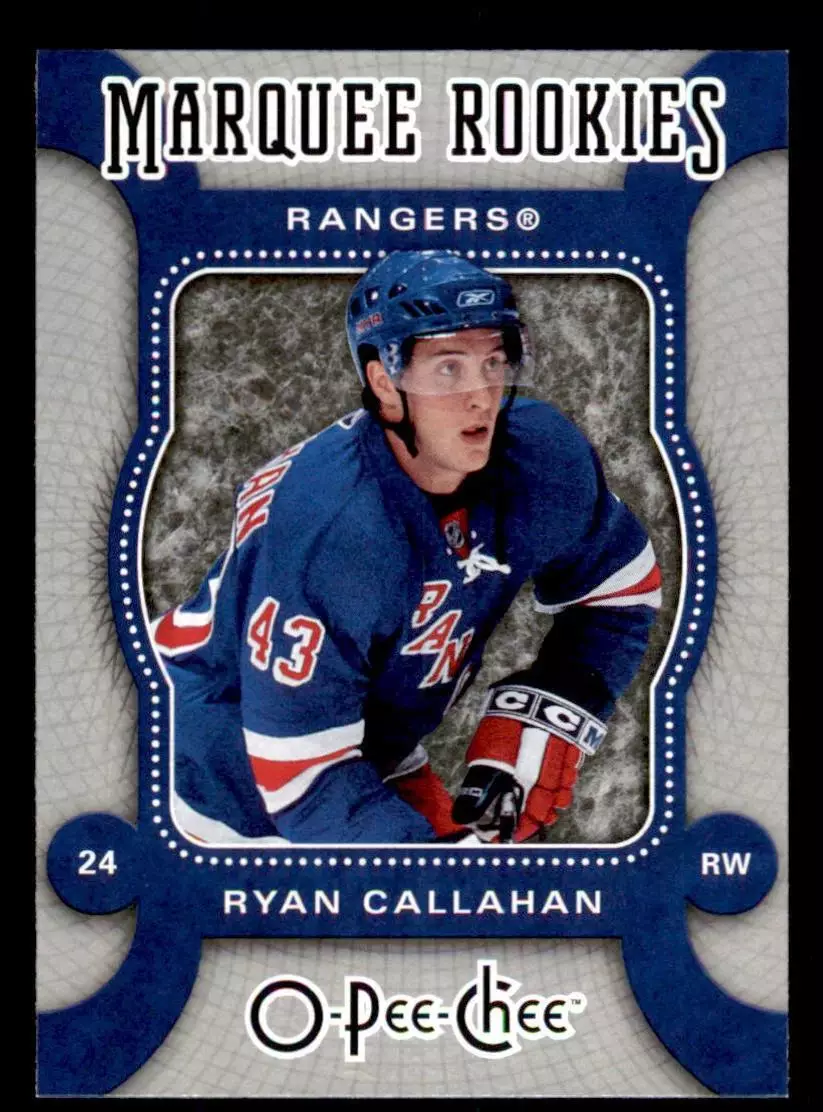 2007-08 O-Pee-Chee #574 Ryan Callahan RC