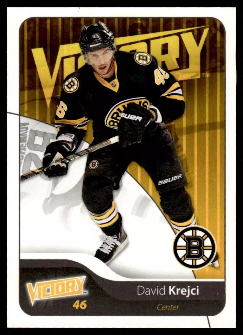 2011-12 Upper Deck Victory #13 David Krejci