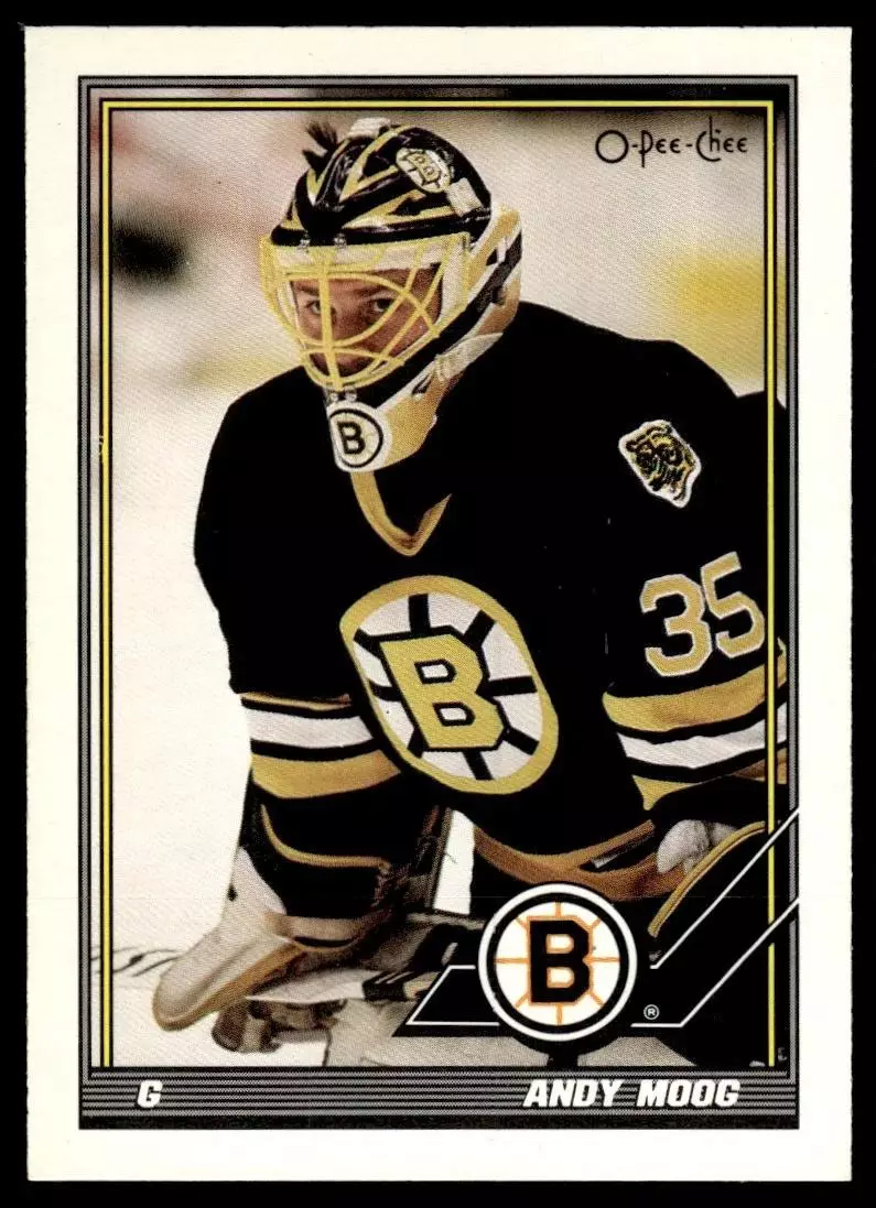 1991-92 O-Pee-Chee #338 Andy Moog