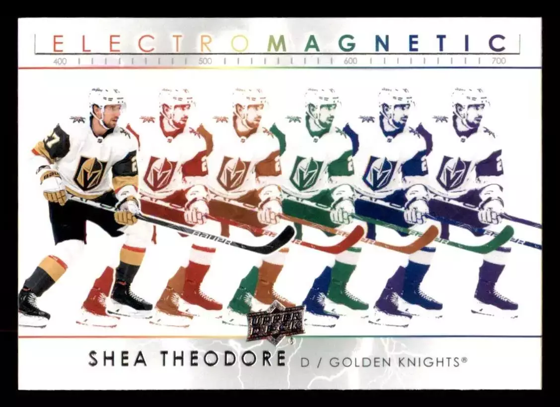 2021-22 Upper Deck Electromagnetic #EM26 Shea Theodore