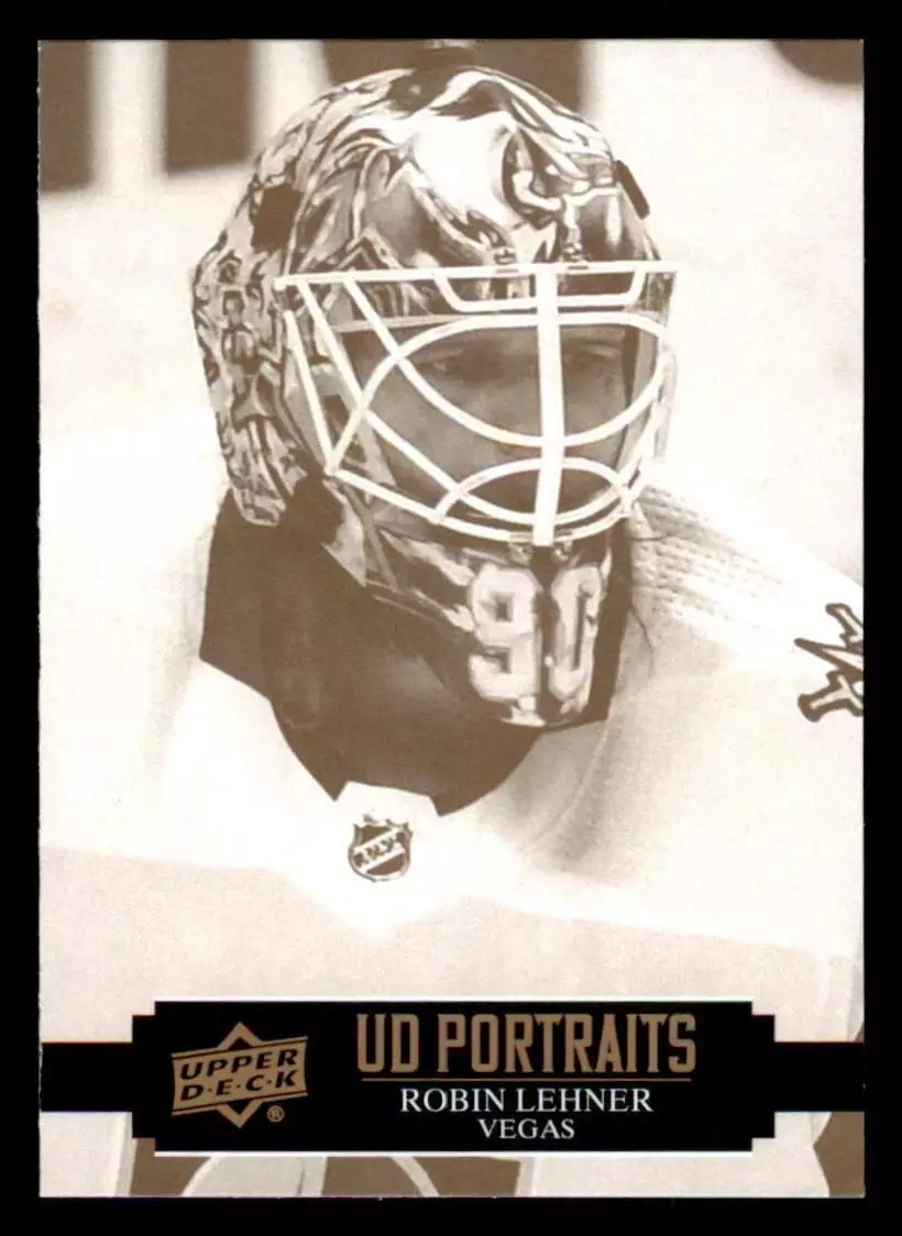 2021-22 Upper Deck Portraits #P13 Robin Lehner
