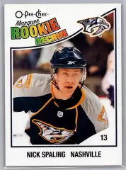 2010-11 O-Pee-Chee #523 Nick Spaling RC