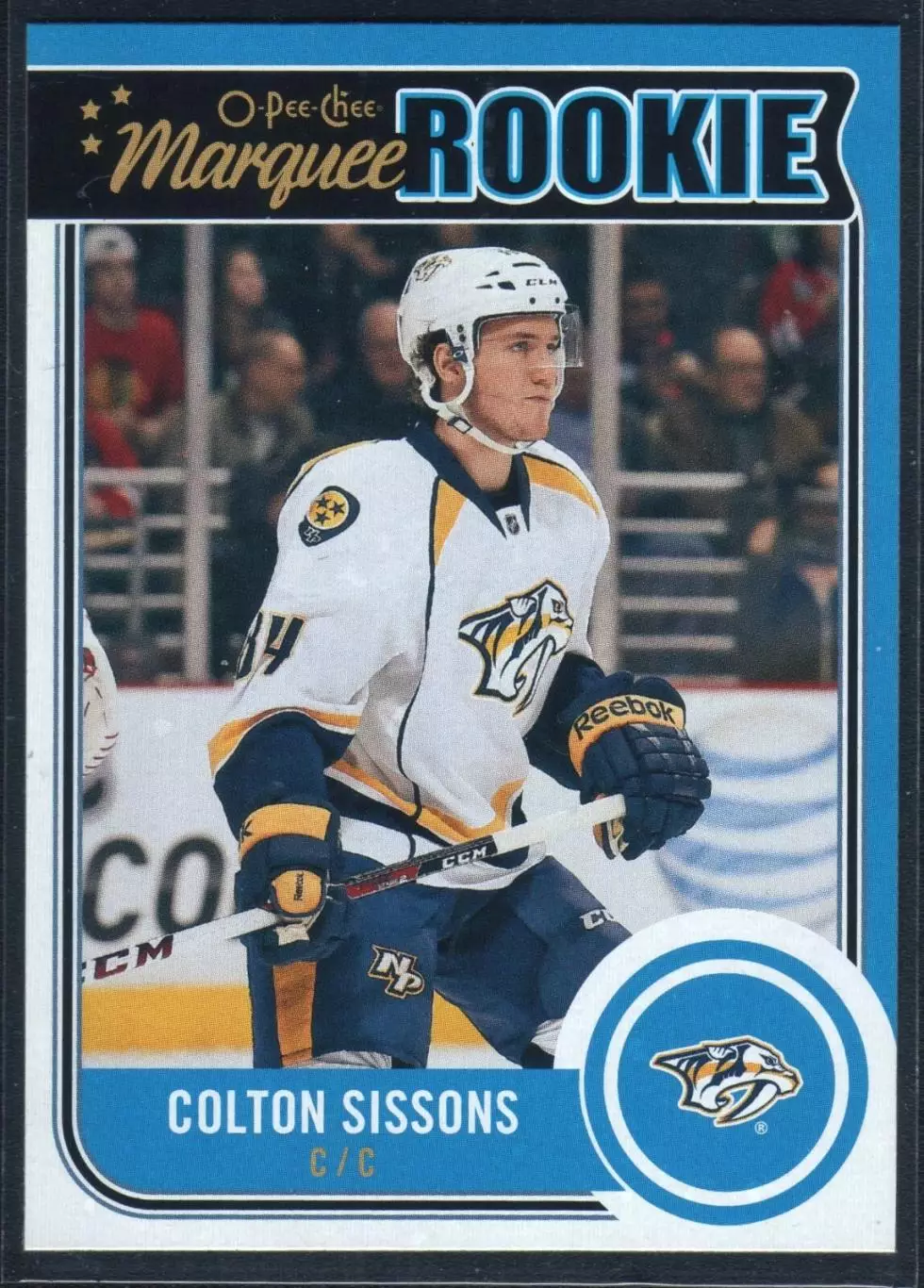 2014-15 O-Pee-Chee #539 Colton Sissons RC