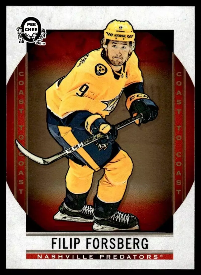2018-19 O-Pee-Chee Coast to Coast #33 Filip Forsberg