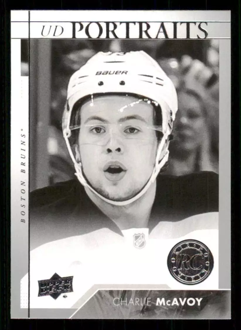 2017-18 Upper Deck UD Portraits #P59 Charlie McAvoy