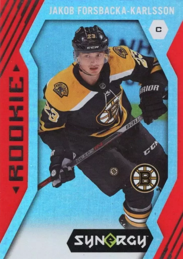 2017-18 Synergy Red #63 Jakob Forsbacka-Karlsson