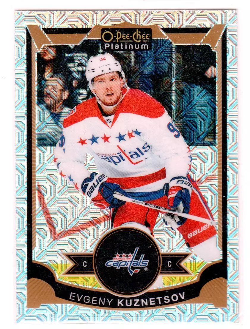 2015-16 O-Pee-Chee Platinum Traxx #93 Evgeny Kuznetsov