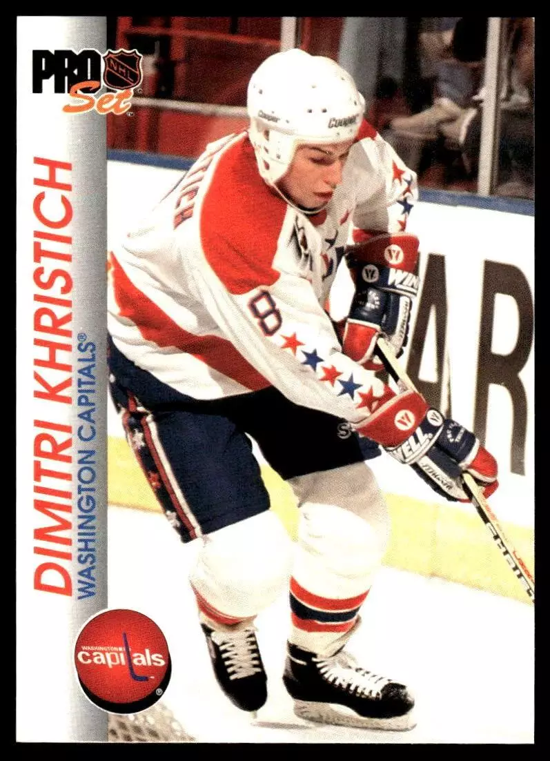 1992-93 Pro Set #208 Dimitri Khristich