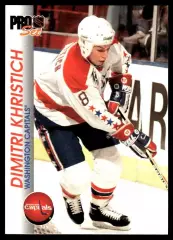1992-93 Pro Set #208 Dimitri Khristich