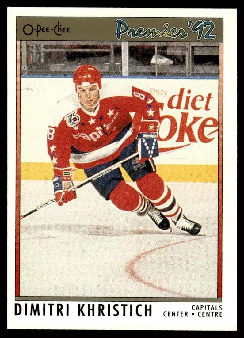 1991-92 OPC Premier #176 Dimitri Khristich