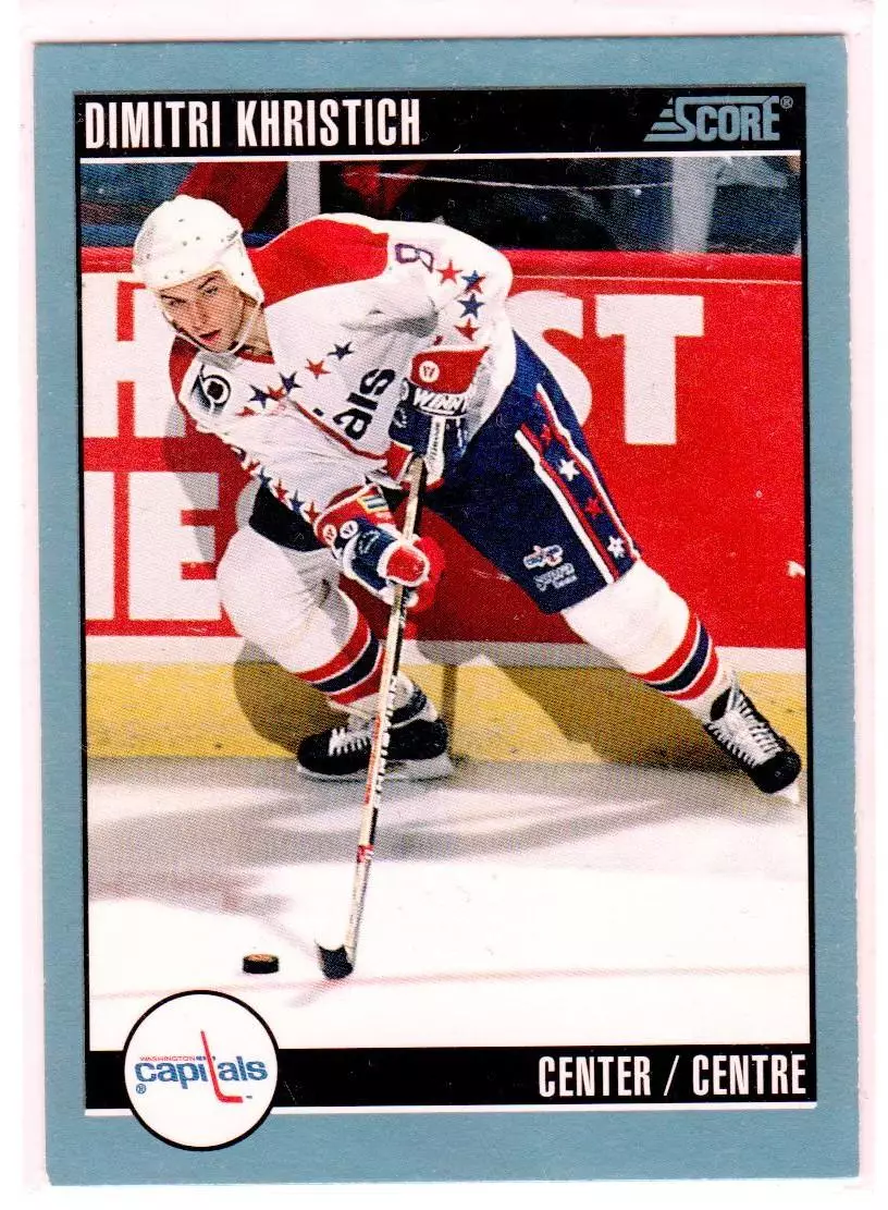 1992-93 Score Canadian #33 Dimitri Khristich
