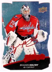 2017-18 Upper Deck MVP Colors and Contours #169 Braden Holtby B1