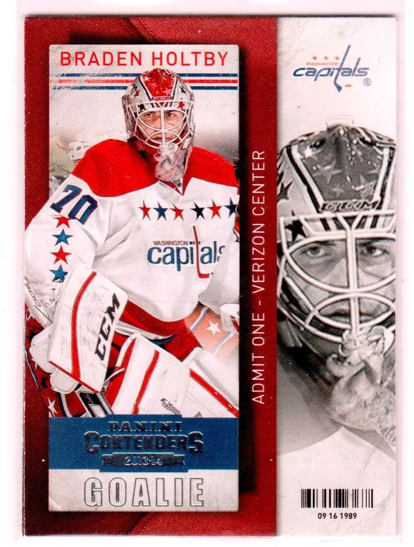 2013-14 Panini Contenders #53 Braden Holtby