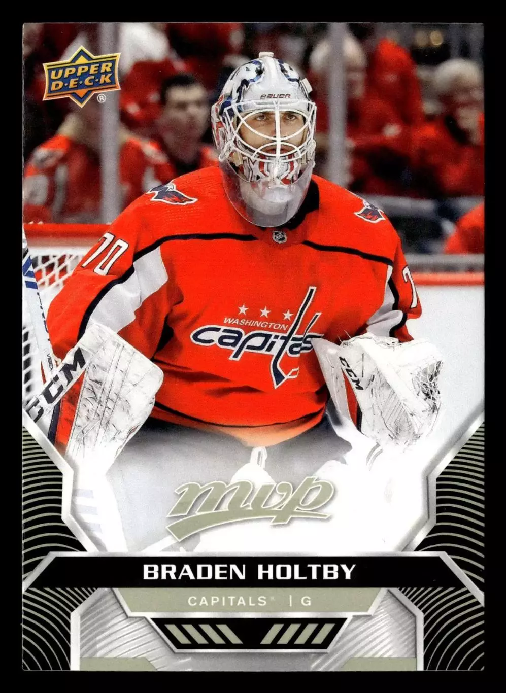 2020-21 Upper Deck MVP #144 Braden Holtby