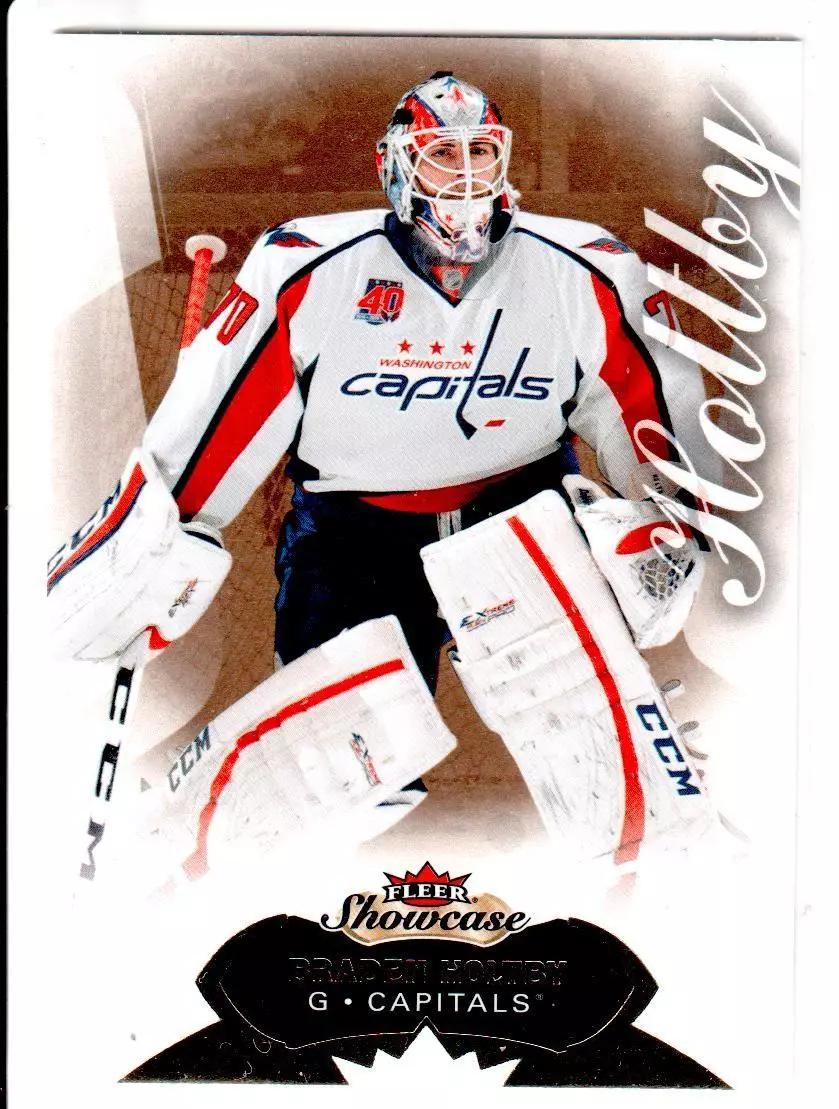 2014-15 Fleer Showcase #26 Braden Holtby