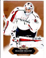2016-17 Fleer Showcase #48 Braden Holtby