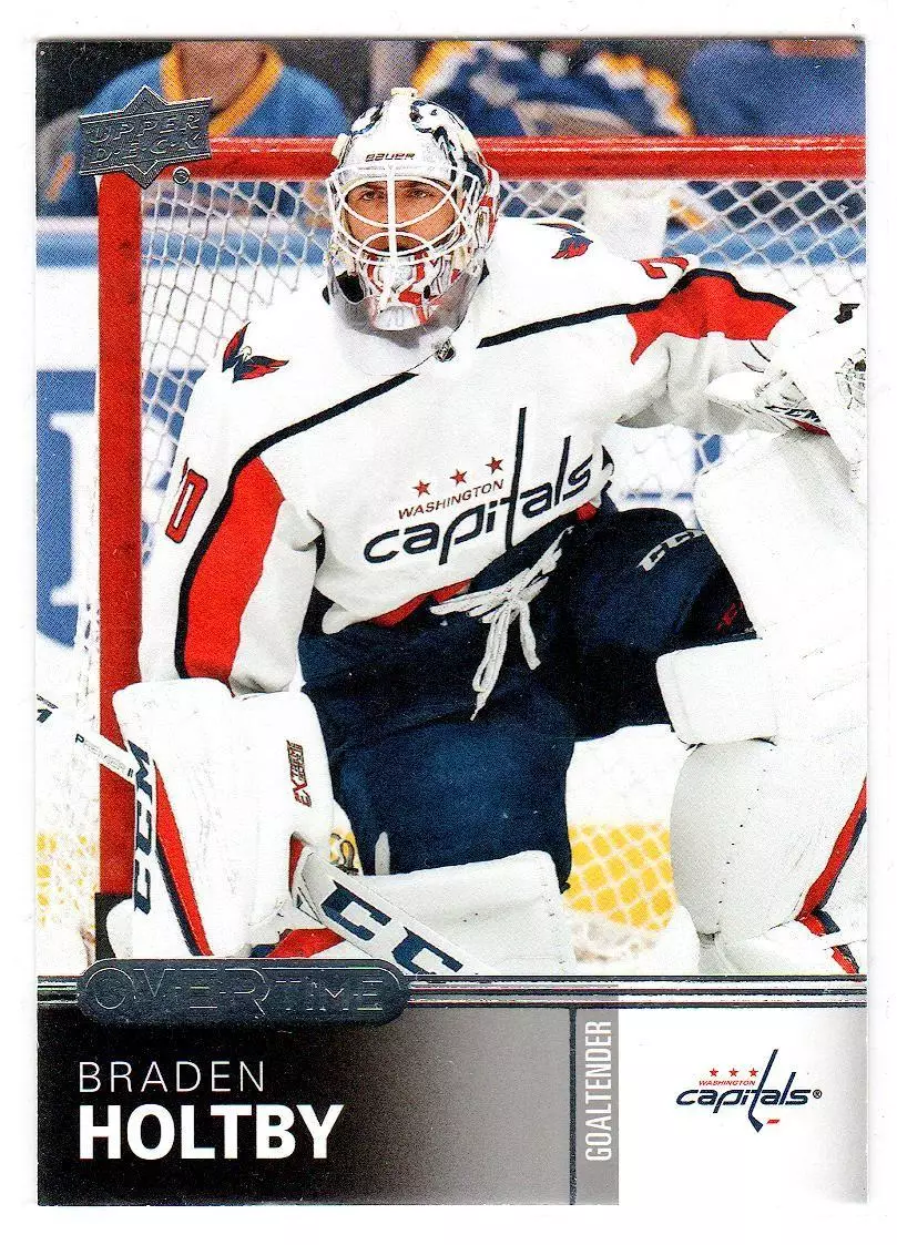 2019-20 Upper Deck Overtime #153 Braden Holtby