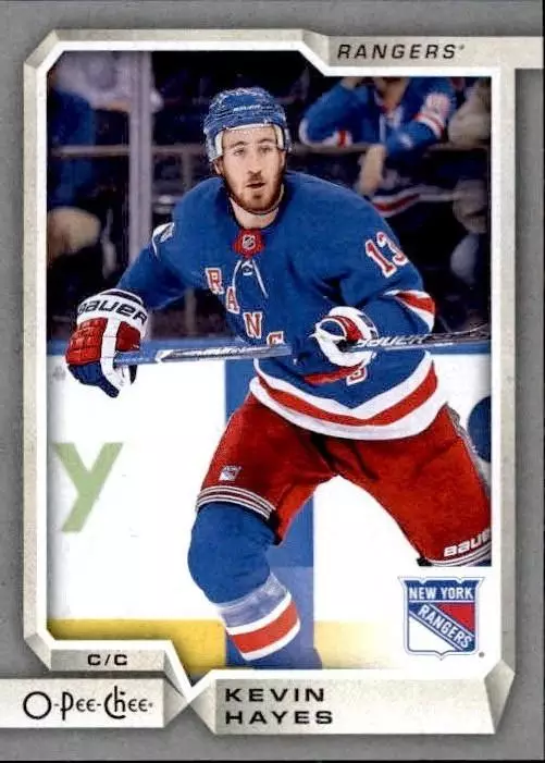 2018-19 O-Pee-Chee Silver #136 Kevin Hayes