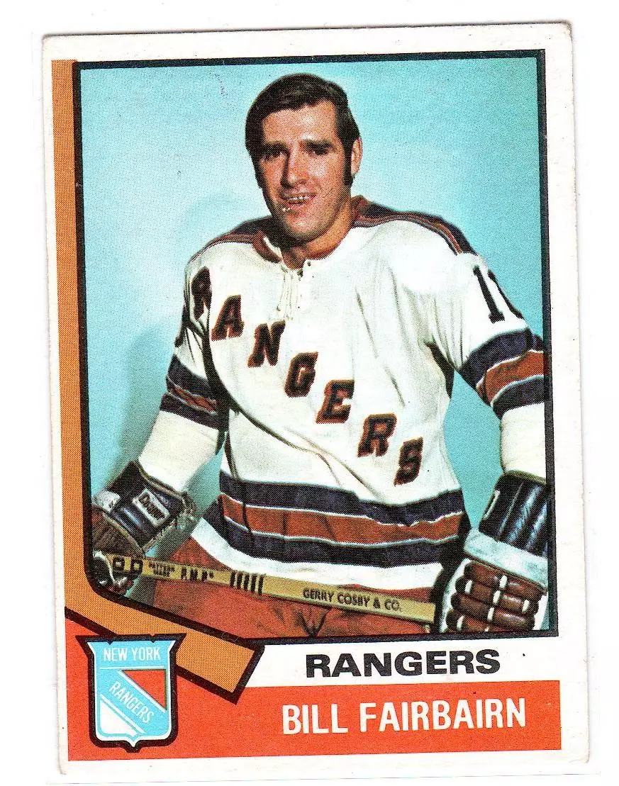 1974-75 O-Pee-Chee #231 Bill Fairbairn