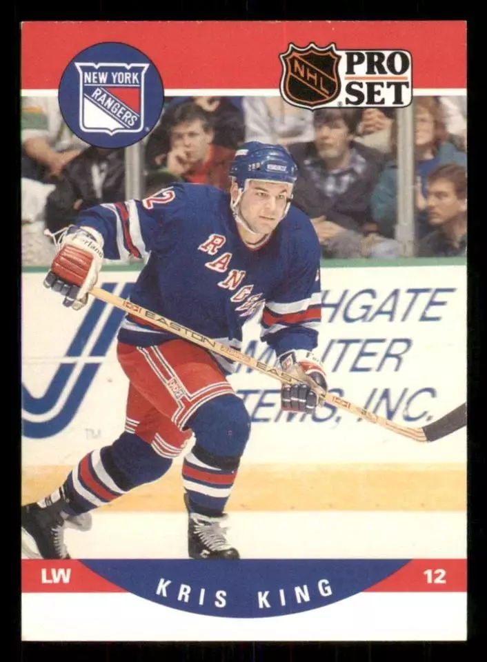 1990-91 Pro Set #491 Kris King RC