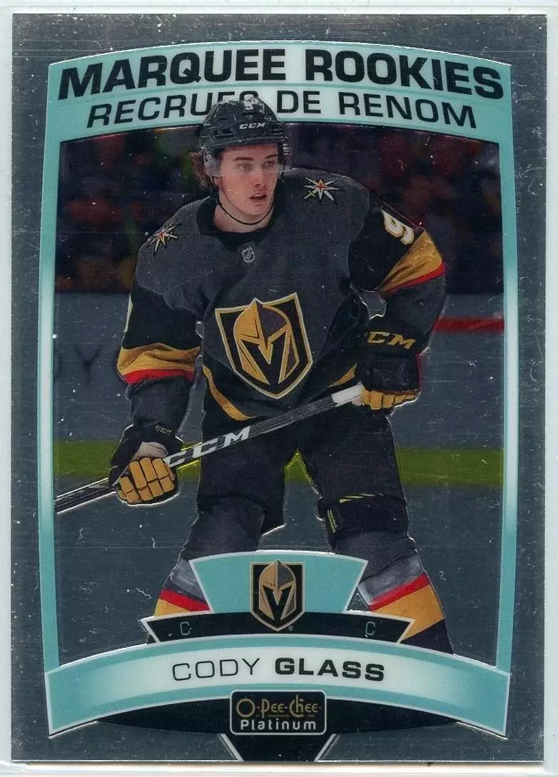 2019-20 O-Pee-Chee Platinum #180 Cody Glass RC