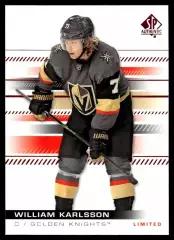 2019-20 SP Authentic Limited Red #13 William Karlsson