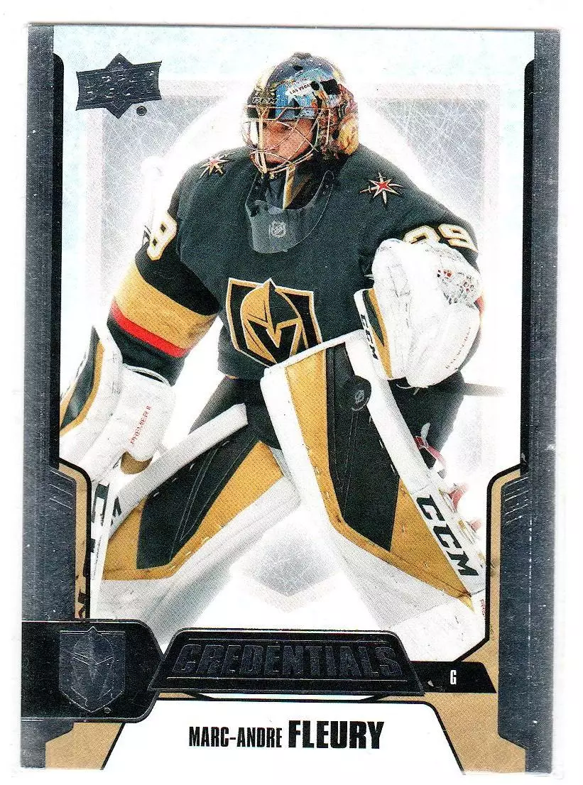 2019-20 Upper Deck Credentials #33 Marc-Andre Fleury