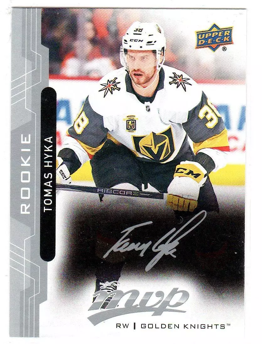 2018-19 Upper Deck MVP Silver Script #245 Tomas Hyka \Traktor Chelyabinsk