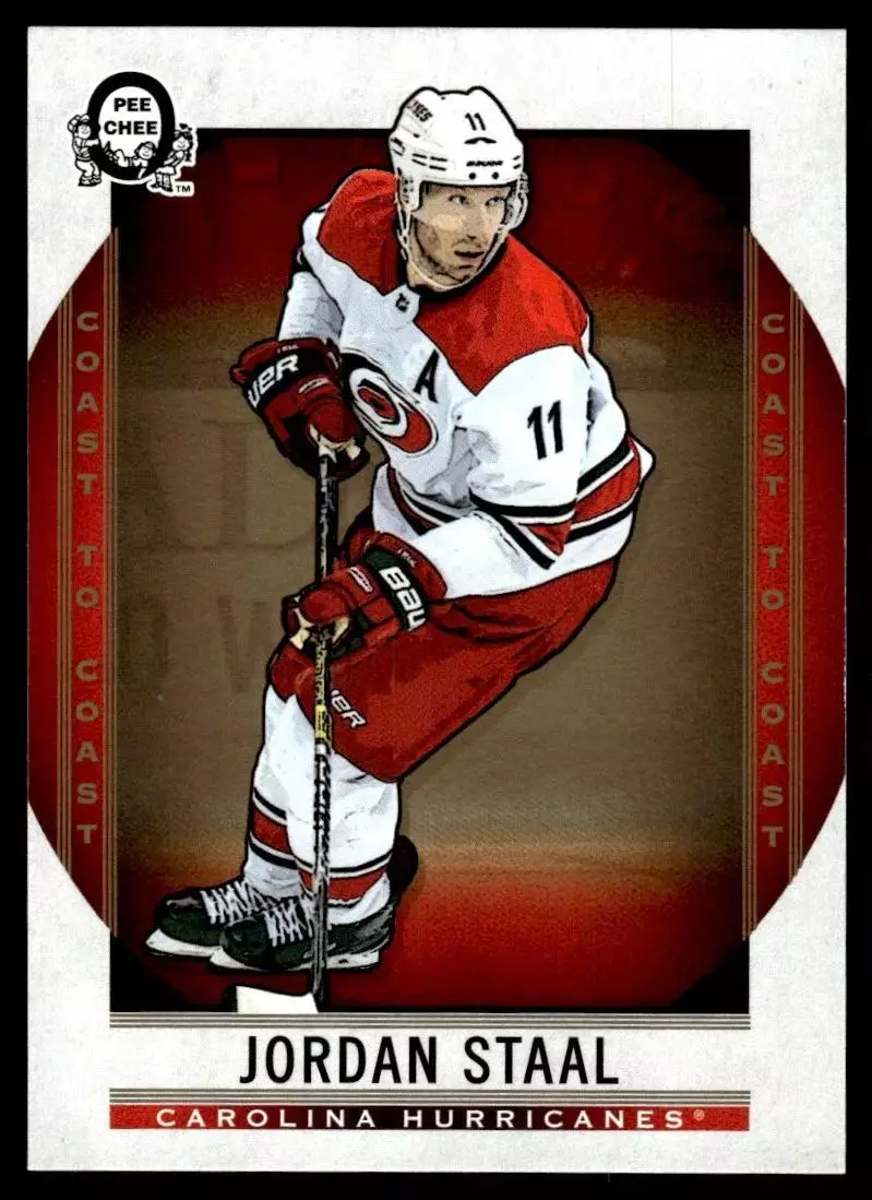 2018-19 O-Pee-Chee Coast to Coast #55 Jordan Staal