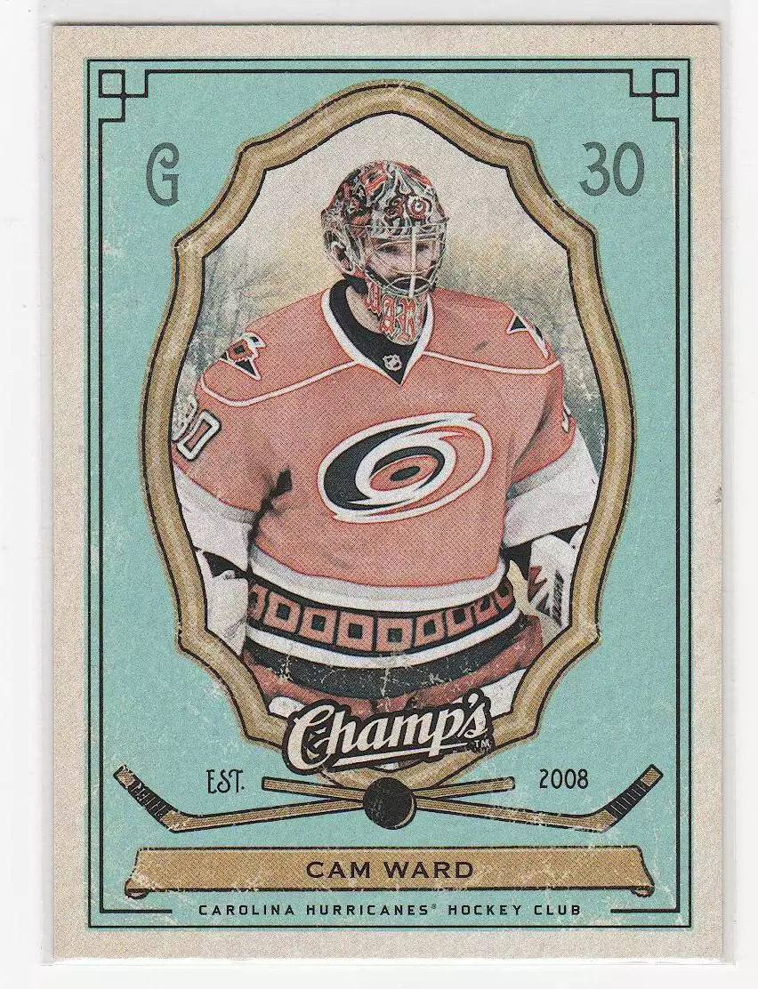 2009-10 Upper Deck Champ's Green #20 Cam Ward