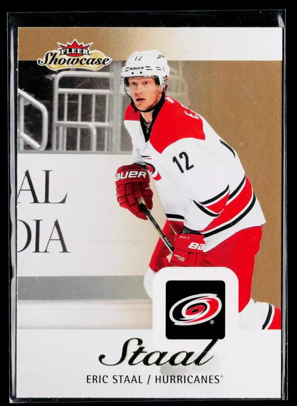 2013-14 Fleer Showcase #13 Eric Staal